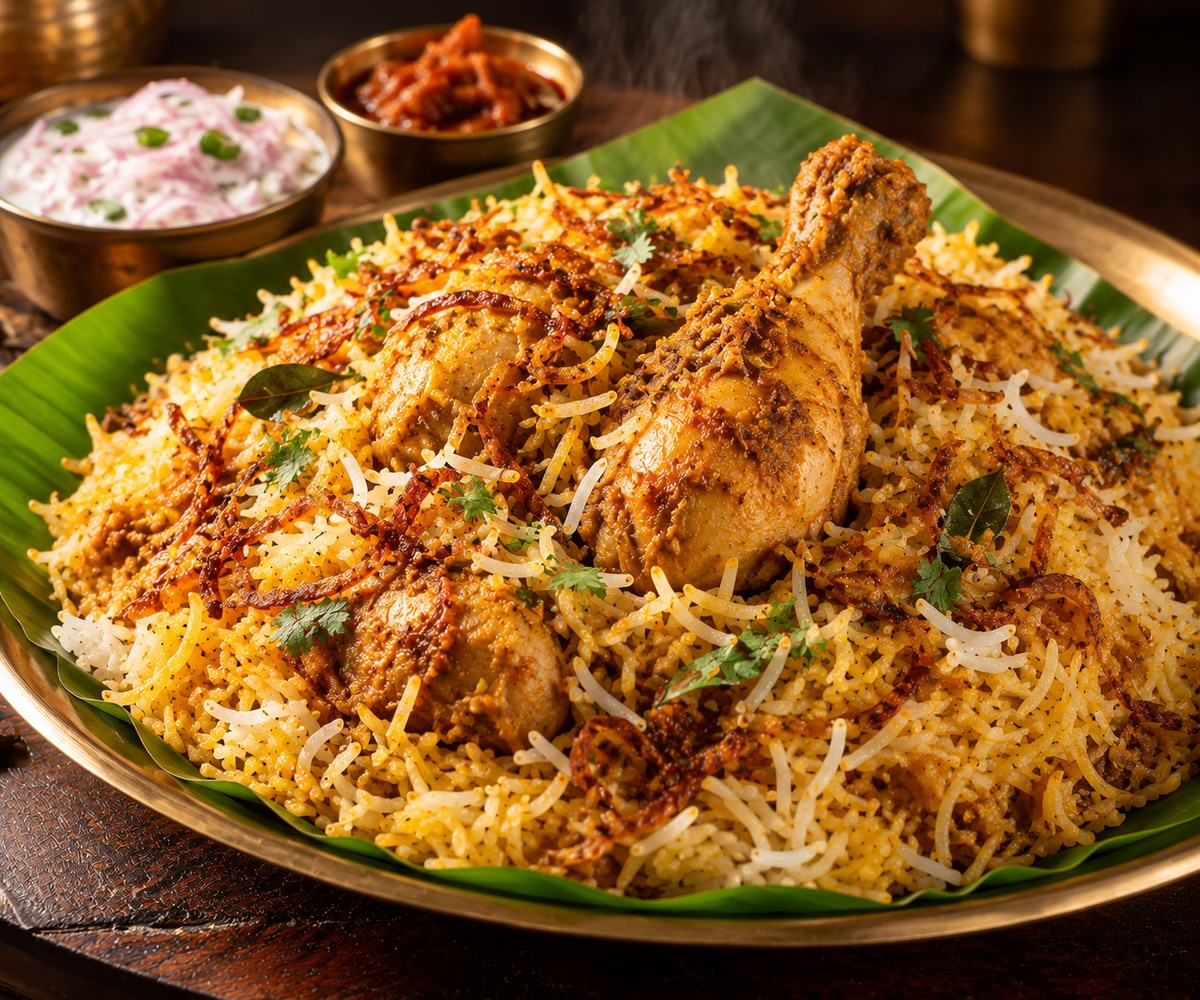 Chattoos chicken biriyani